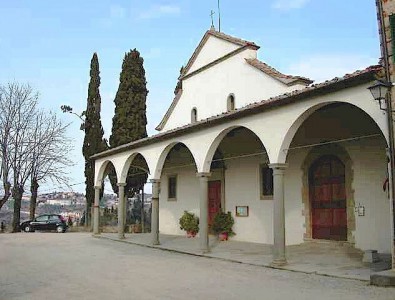 Pieve di San Leonino at Panzano in Chianti