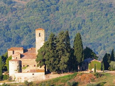 Romanesque parish church (pieve) San Polo in Rosso in Chianti