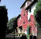 Villa Le Barone luxury villa-hotel with restaurant, tennis court and pool, near panzano in Chianti