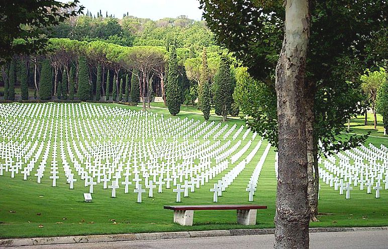 American World War II cemetery Florence