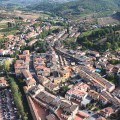 Greve in Chianti on the flood plain of the Greve river